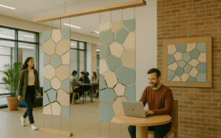 Neo-Textura: Transforming Textile Waste into Circular Interior Systems