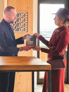 Today at the annual Houtdag, we proudly launched our new book The Timber Truth – Busting the Myths About the Real Potential of Timber Buildings. Author Pablo van der Lugt presented the first copy to Prof. Dr. Gert-Jan Nabuurs of Wageningen University & Research and IPCC. Even Queen Máxima of the Netherlands received a copy!

The Timber Truth dismantles sixteen of the most common misconceptions about timber — from fire safety, strength, and lifespan to carbon storage, circularity, and sustainable forestry. Structured around four key themes, the book combines rigorous analysis with inspiring visuals, including stunning examples of the most innovative mass timber and biobased projects from around the world.

📘 Get your copy today via Books.MaterialDistrict.com (link in bio)

#TheTimberTruth #PablovanderLugt #BiobasedBuilding #MassTimber #SustainableDesign #CircularConstruction #MaterialDistrict #ArchitectureBooks #CarbonStorage #GreenBuilding #Houtdag