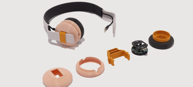 Kibu: 3D Printed, Recyclable Headphones Children Can Build Themselves