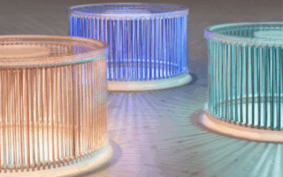 Luminous Re-weave: Upcycled Textiles Become Modular, Architectural Light