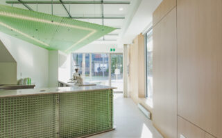 Rethinking Industrial Materials in Café Design