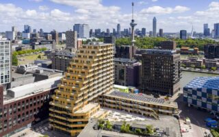 SAWA: A Timber Landmark Showcasing Circular Urban Living