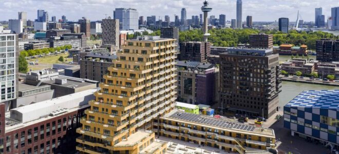 SAWA: A Timber Landmark Showcasing Circular Urban Living