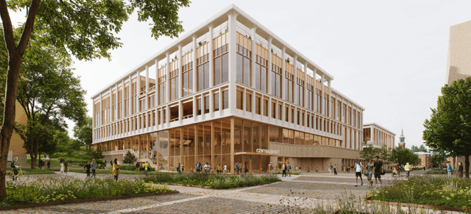 Henning Larsen Designs New Timber-Based Public Sports Centre for Gothenburg