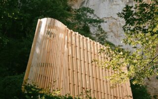 Timber River Pavilion Explores Microarchitecture in the Italian Landscape