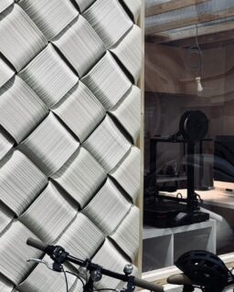 .@circulus.design, an atelier founded under Yuko Oka Architectural Design in Tokyo, has developed KNIT, a fabric-like exterior wall finish created with a robotic-arm large-scale 3D printer. The team prints the system from a synthetic resin blended with recycled eggshells sourced from food manufacturing waste. By introducing this secondary mineral stream into an architectural product, the studio reduces the share of virgin raw materials. At the same time, the project supports a broader ambition: shifting architecture from demolition and disposal towards reuse and material recovery.
Read more at MaterialDistrict.com
#MaterialInspiration #Materials #3DPrinting #CircularArchitecture #RecycledMaterials #EggshellComposite #FacadeDesign #AdditiveManufacturing #SustainableDesign #MaterialInnovation