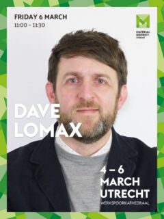 The final day of MaterialDistrict Utrecht tomorrow features a full programme of inspiring talks by architects, designers and emerging talents exploring the future of materials, timber architecture and biobased design.

The Tomorrow’s Timber Talks bring together leading architects such as Dave Lomax, Shai van Vlijmen, Dennis Hauer and Miriam Michon, sharing insights on timber construction, circular design and biobased architecture.

🎓 For Dutch and UK architects, the Tomorrow’s Timber Talks are officially recognised CPD training courses, registered with the Dutch Architects’ Register and the UK CPD Certification Service.

Alongside this series, the Young Talent Programme showcases fresh ideas from a new generation of designers working with bio-materials, experimental fabrication and material innovation.

💡 Experience it live in Utrecht or watch the livecast online!

🎟️ Get your ticket now (link in bio) and see you tomorrow!

📍 @werkspoorkathedraal, Utrecht
📅 Friday, 6 March, 10.00 – 17.00 h

#MaterialDistrict #NextNow #MaterialInnovation #Lectures #MDU2026