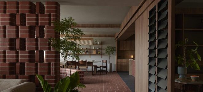 In A Park: Reintroducing Double-Bullnose Brick In A Singapore Apartment Renovation