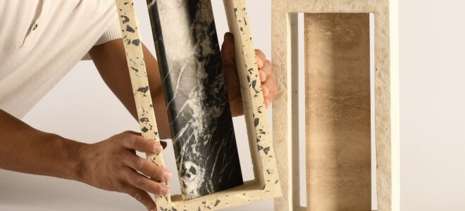 Mucuri Cobogó Uses Marble Waste In A Modular Architectural Element