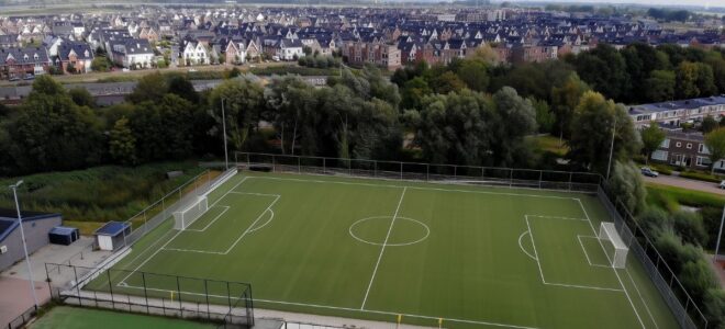Netherlands Installs First Synthetic Turf Pitch Made With Recycled Materials
