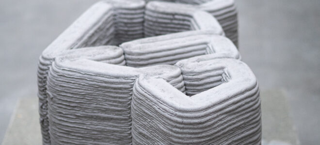 3D Printed Concrete From Industrial Waste Enables Circular Construction