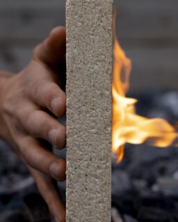 Each year, industries generate millions of tonnes of sawdust, and most of it is burned for energy. This process releases stored carbon back into the atmosphere. Researchers at @ETHZurich and @empa_materials_science now propose a more sustainable alternative. They convert sawdust into a fire-resistant, recyclable composite material for construction and interiors.

The team combines sawdust with struvite, a mineral known for its fire-retardant properties. Using an enzyme derived from watermelon seeds, they control how struvite crystallises. This allows the mineral to bind effectively with the wood particles. The process forms solid panels at low temperatures, which reduces energy use compared to conventional materials.

Read more at MaterialDistrict.com

#MaterialInspiration #Materials #FireResistantMaterials #Sawdust #CircularMaterials #SustainableDesign #MaterialInnovation #Biobased #Recycling #ArchitectureMaterials #InteriorDesign #LowCarbonMaterials