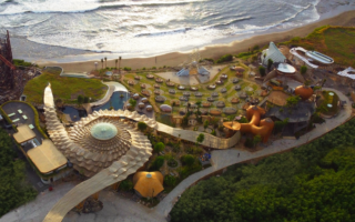 Bamboo And Basalt Shape A Regenerative Beach Club In Bali