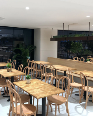 circular-tables-made-from-recycled-chopsticks-at-raffles-city-singapore-materialdistrict-4