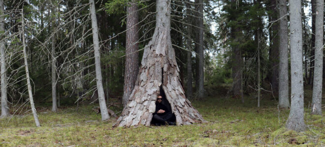 Spruce Bark Hut: Turning Forest Waste Into A Living Architectural Skin