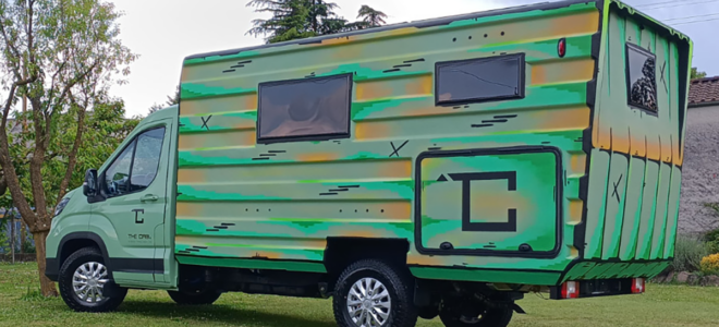 3D Printed Mobile Living Unit From Recycled Polymer