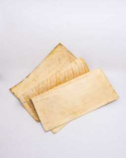 A leather-like material derived from mushroom mycelium, inspired by mycelium tempeh. Mylae by @mylea_mycl / More at MaterialDistrict.com

#MaterialoftheDay #Materials #LeatherAlternative #BiobasedMaterials #Mycelium #FashionDesign #InteriorDesign #ProductDesign