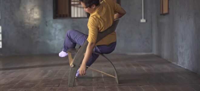 Hemp Chair: A Study in Counterbalance Through Plant-Based Materiality