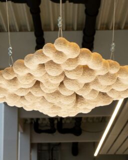 Utilising 3D printing technology, wood waste is tranformed into precisely defined geometric forms. econitWood by @additive_tectonics / More at MaterialDistrict.com

#MaterialoftheDay #Materials #Wood #3DPrinting #AdditiveManufacturing #ProductDesign #LightingDesign #FurnitureDesign #InteriorDesign