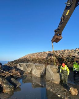 At the Port of Esbjerg in Denmark, a new infrastructure project shows how circular materials and ecological design can work together. In collaboration with @ECOncrete_ , the port reuses dredged sediment to create concrete elements for coastal protection. At the same time, the project supports marine biodiversity.

Read more at MaterialDistrict.com

#MaterialInspiration #Materials #CircularDesign #CoastalInfrastructure #SustainableConcrete #MaterialInnovation #CircularEconomy #BlueInfrastructure #Biodiversity #NatureInclusiveDesign #LowCarbonMaterials #MarineDesign