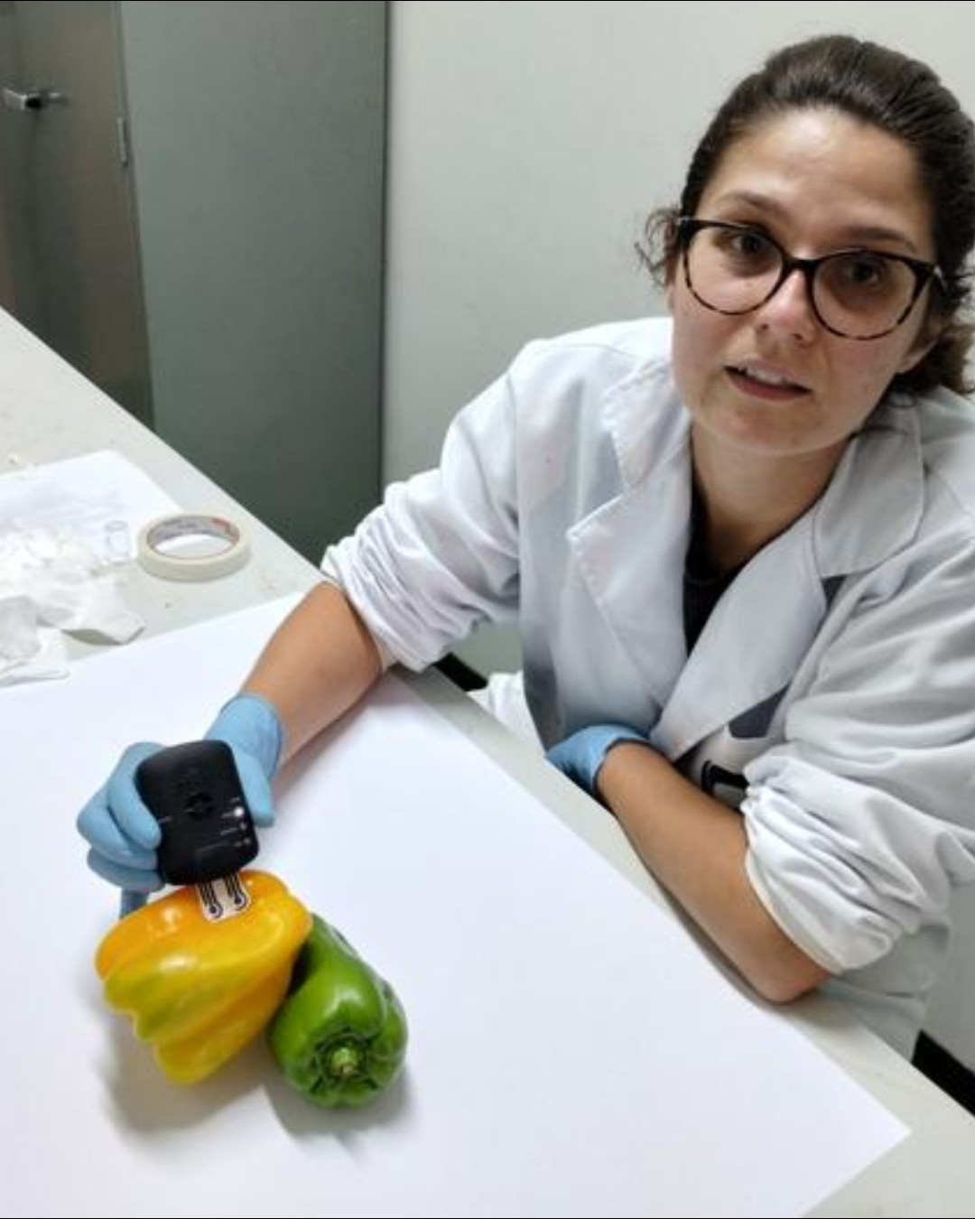Researchers at the São Carlos Institute of Physics at the University of São Paulo (IFSC-USP) in Brazil have developed biodegradable wearable sensors that detect pesticides on plants and food surfaces in just over three minutes. The flexible devices use cellulose acetate bioplastic and carbon ink instead of conventional petroleum-based plastics.

The sensors attach directly to leaves, stems and fruit surfaces. They monitor plant health in real time and can identify pesticides, dehydration, humidity, nutrient levels and plant diseases. The technology supports faster and more localised agricultural monitoring without damaging crops.

Read more at MaterialDistrict.com

#MaterialInspiration #Materials #BiodegradableMaterials #WearableTech #PlantSensors #MaterialInnovation #BiobasedMaterials #CircularDesign #SmartAgriculture #SustainableMaterials #FlexibleElectronics #AgriTech #Cellulose #SensorTechnology #MaterialDistrict