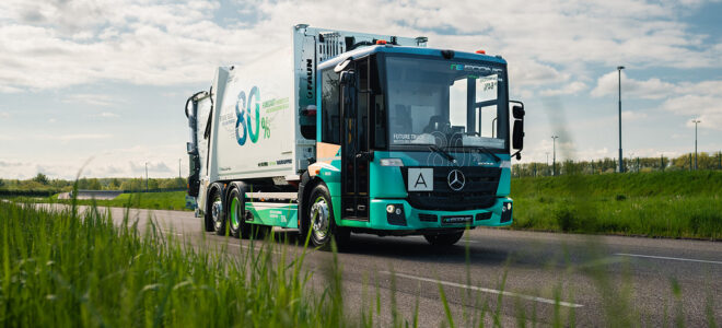 Electric Waste Collection Vehicle Demonstrates Circular Manufacturing