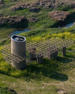Located on Chuanchang Island in Longyou County, Zhejiang Province, China, the Wetland Caves Pavilion by @studio10design combines concrete columns, a lightweight bamboo-grid roof and native vegetation. The 85 m² structure sits within a flood-prone wetland shaped by the Qu River. It serves as a rest stop, observation point and sheltered gathering space for visitors, local residents and wildlife. In addition, the design draws on local bamboo craftsmanship and references the region’s historic cave sites. As a result, the pavilion explores how locally sourced materials can be used in a sensitive wetland setting.

Read more at MaterialDistrict.com

#MaterialInspiration #Materials #WetlandCavesPavilion #Studio10 #BambooArchitecture #BambooConstruction #ConcreteDesign #WetlandArchitecture #LandscapeArchitecture #SustainableArchitecture #MaterialInnovation #BiophilicDesign #PublicArchitecture #ArchitecturalDesign #ChinaArchitecture #NatureInclusiveDesign #MaterialDistrict