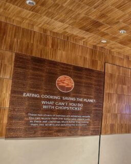 As Singapore’s first “eco mall”, City Square Mall recently updated parts of its interior with a range of repurposed materials, including repurposed chopsticks as wall paneling and plaques by @ChopValue. The project highlights how designers can transform waste streams into valuable resources for the built environment.

Read more at MaterialDistrict.com

#MaterialInspiration #Materials #RecycledChopsticks #CircularDesign #MaterialInnovation #InteriorDesign #SustainableMaterials #CircularEconomy #WasteToResource #RecycledMaterials #CommercialInteriors #ArchitecturalMaterials #EcoDesign #MaterialDistrict #SingaporeDesign #SustainableArchitecture #ResourceEfficiency