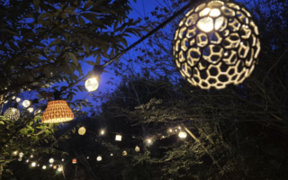 Elephant Manure and Recycled Plastic Turned into Festival Lighting