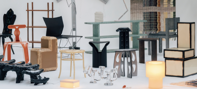 Experimental Furniture And Lighting Showcase Material Research