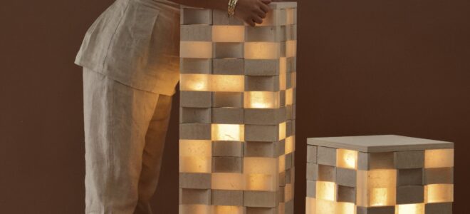 Mod-U Explores Biodegradable Materials Through Modular Lighting Design