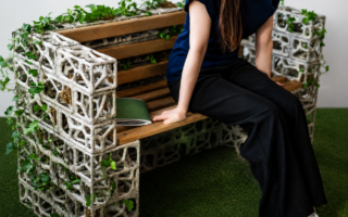 Phyto Symbiotic Seat Explores Living Furniture Through Plant–Material Integration