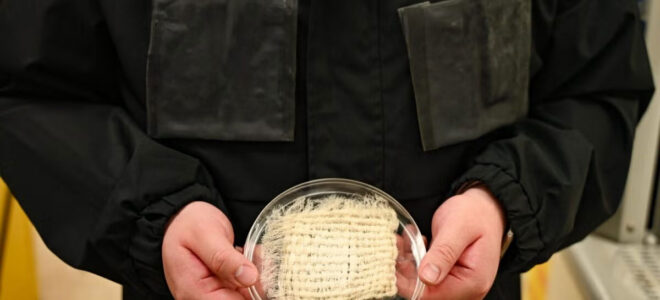 Wearable Textile Harvests Drinking Water From Air