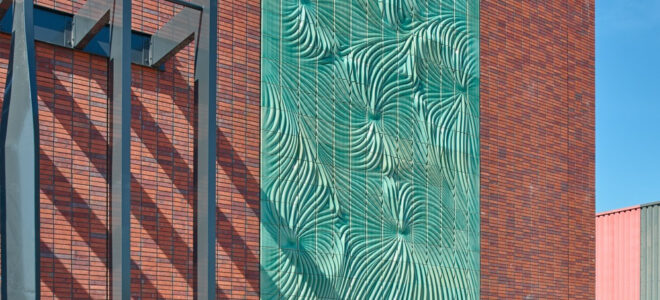 3D Printed Ceramic Powerwall Visualises Energy Through Architecture