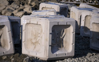 Habitat-Enhancing Concrete Supports Marine Life At Vancouver Port