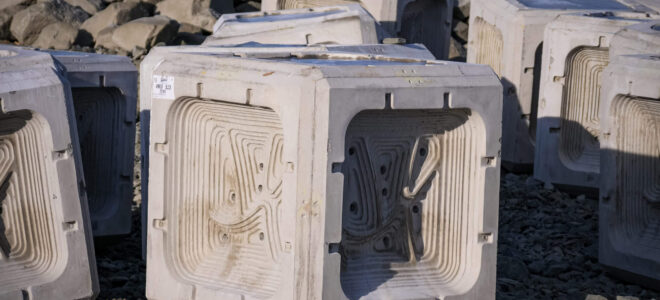 Habitat-Enhancing Concrete Supports Marine Life At Vancouver Port