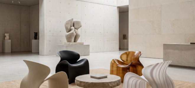 ECHO Chair Uses Recycled Plastics in Large-Scale 3D Printing