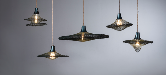 Tides Rewoven Light Gives Discarded Fishing Nets a Second Life